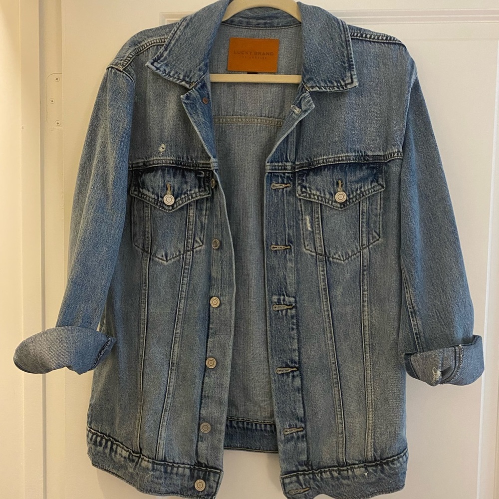 Lucky Brand Boyfriend Trucker Jean Jacket